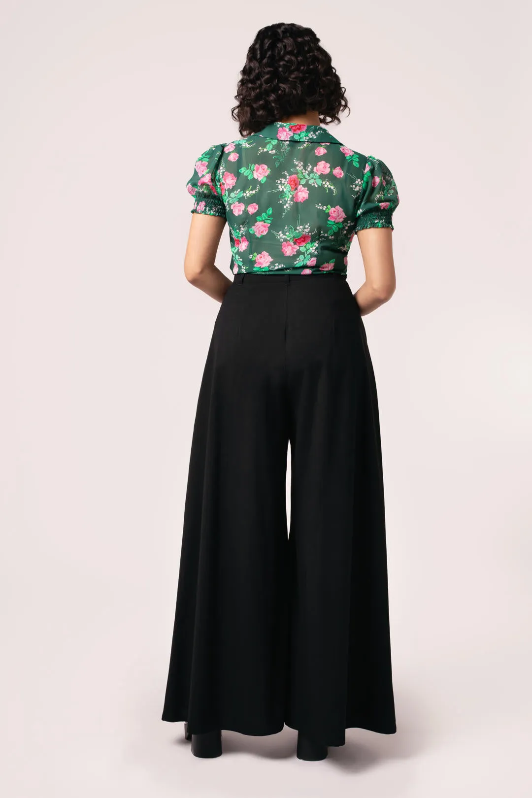 Simone Trousers sold by Hell Bunny product image thumbnail 3