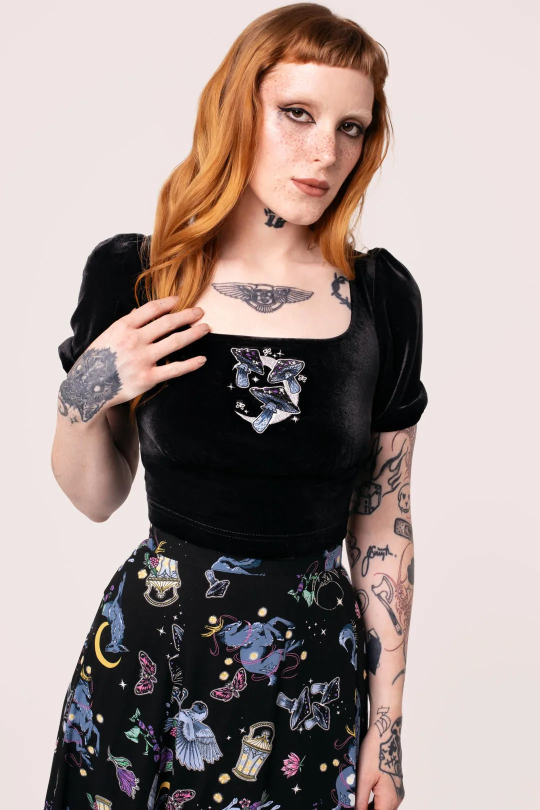 Moonlit Top sold by Hell Bunny product image thumbnail 3