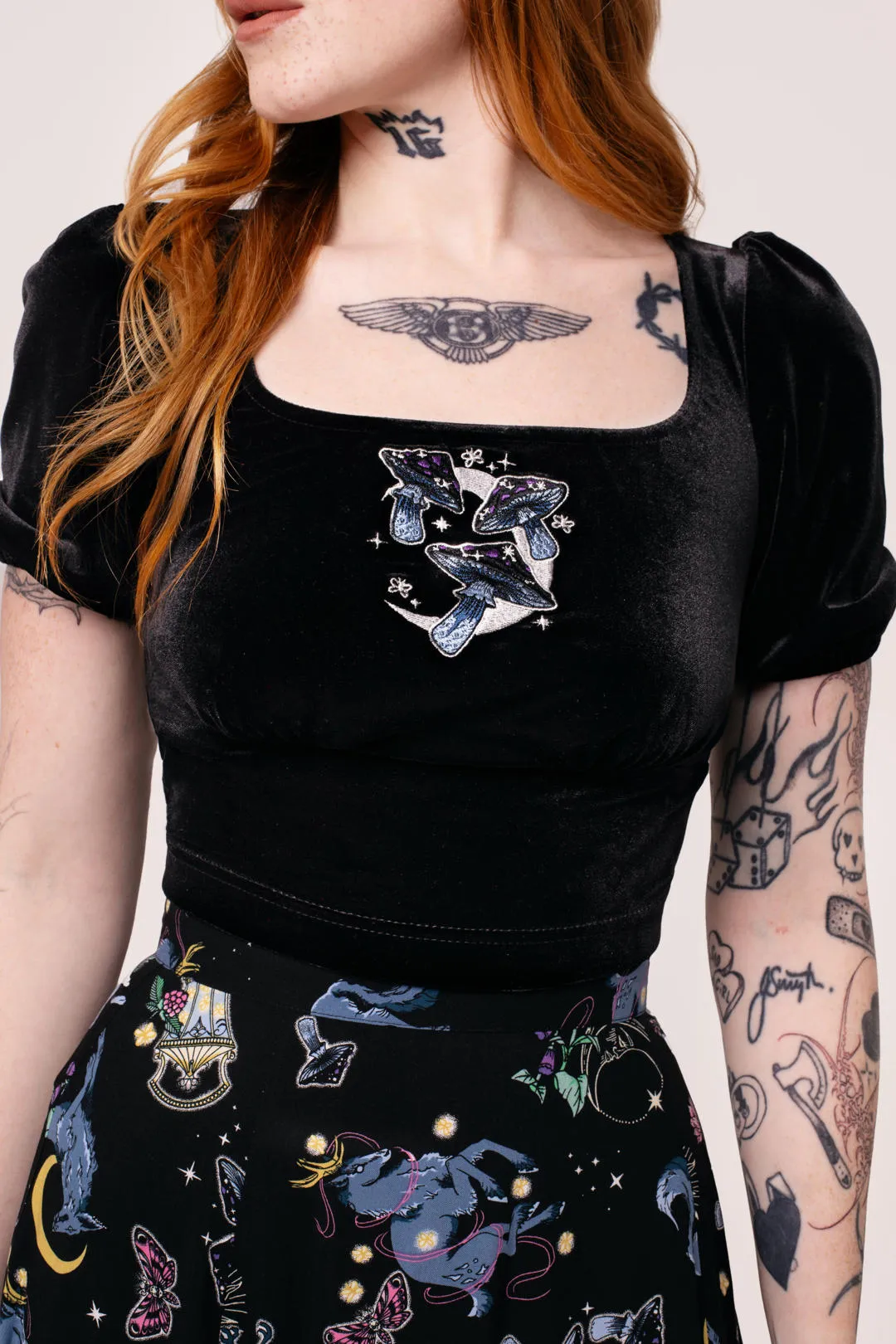 Moonlit Top sold by Hell Bunny product image thumbnail 2