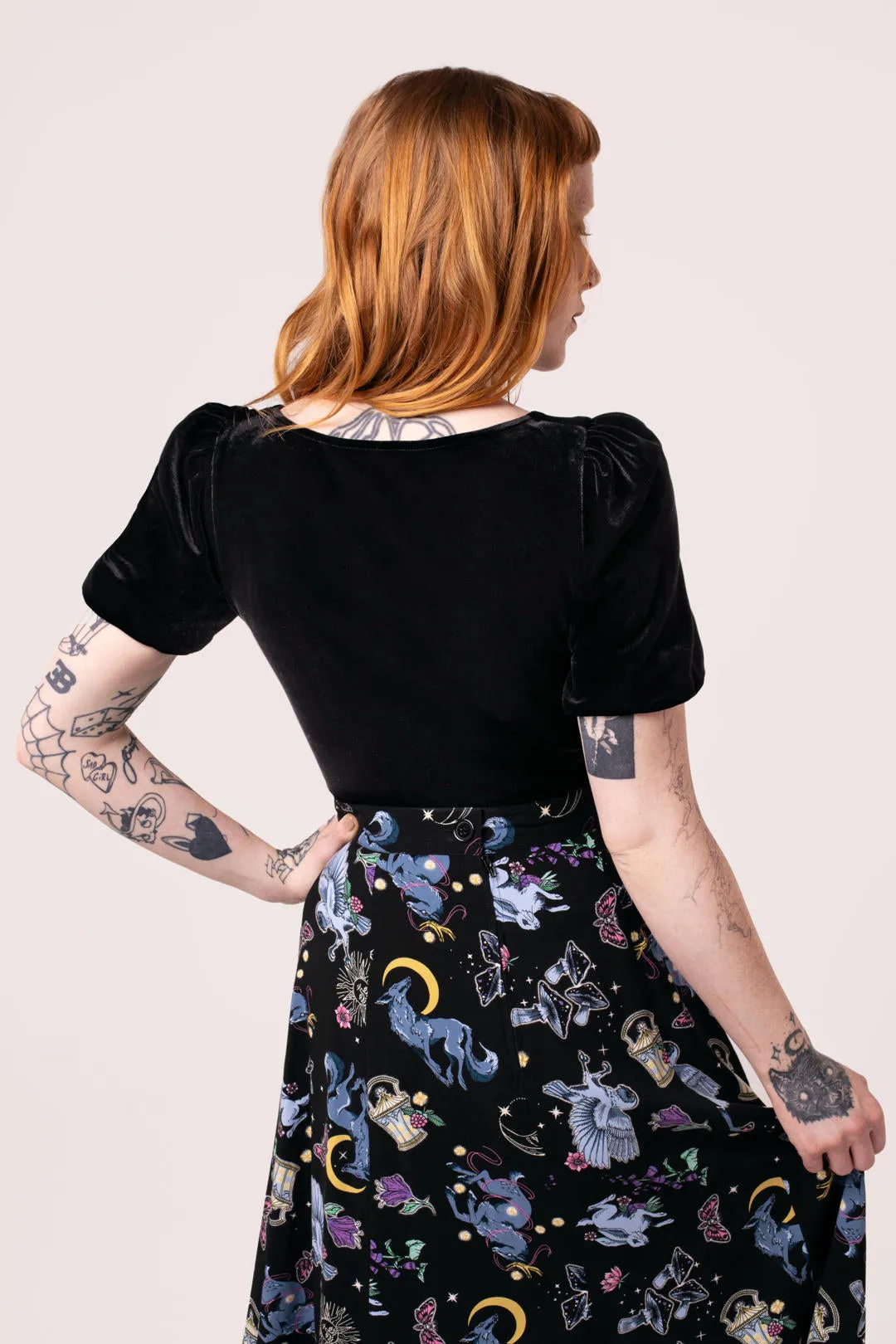 Moonlit Top sold by Hell Bunny product image thumbnail 4