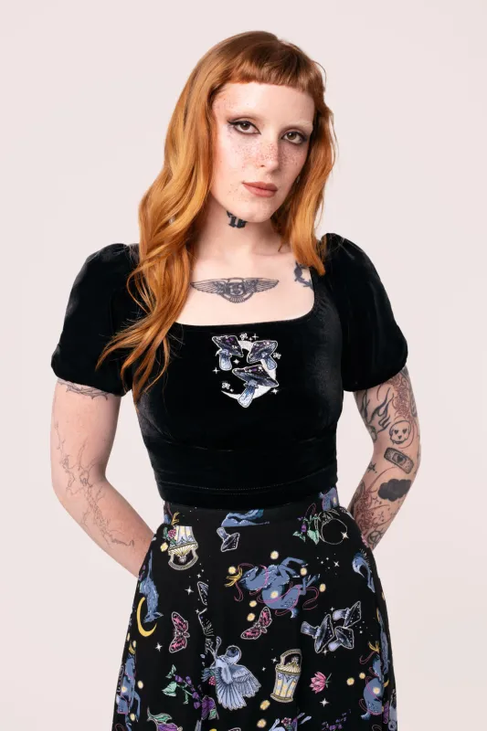 Moonlit Top sold by Hell Bunny