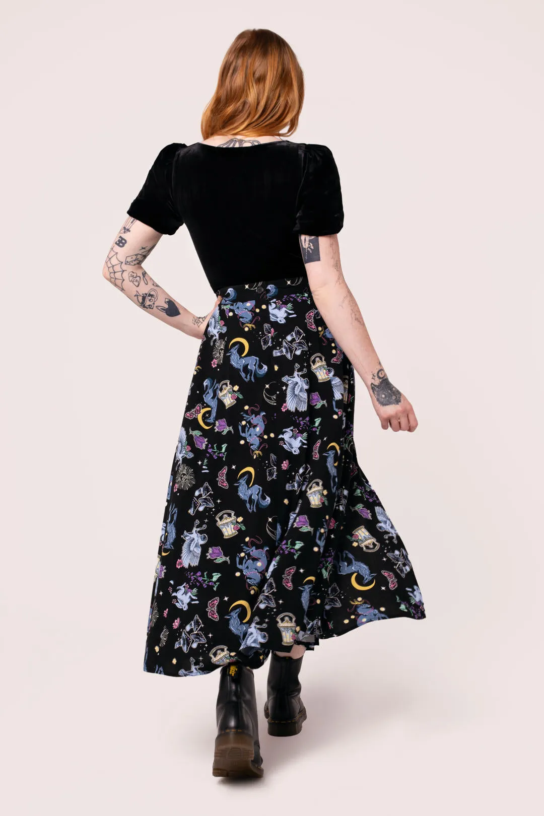 Moonlit Skirt sold by Hell Bunny product image thumbnail 3