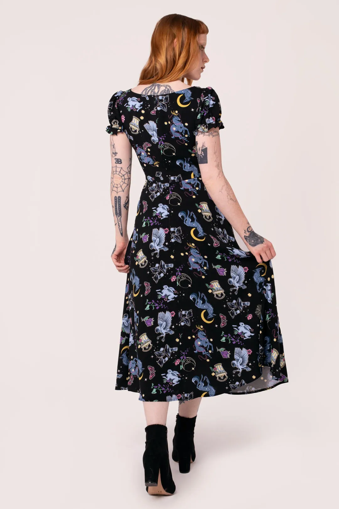 Moonlit Midi Dress sold by Hell Bunny product image thumbnail 5