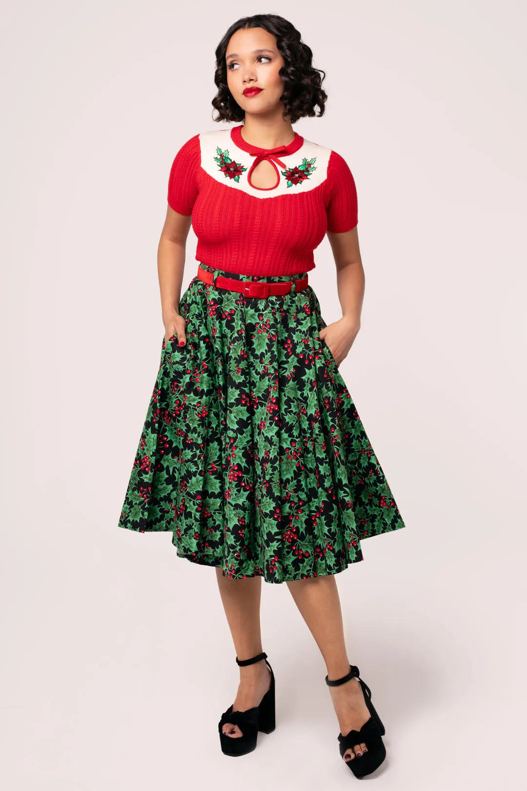 Nicole Skirt sold by Hell Bunny product image thumbnail 3