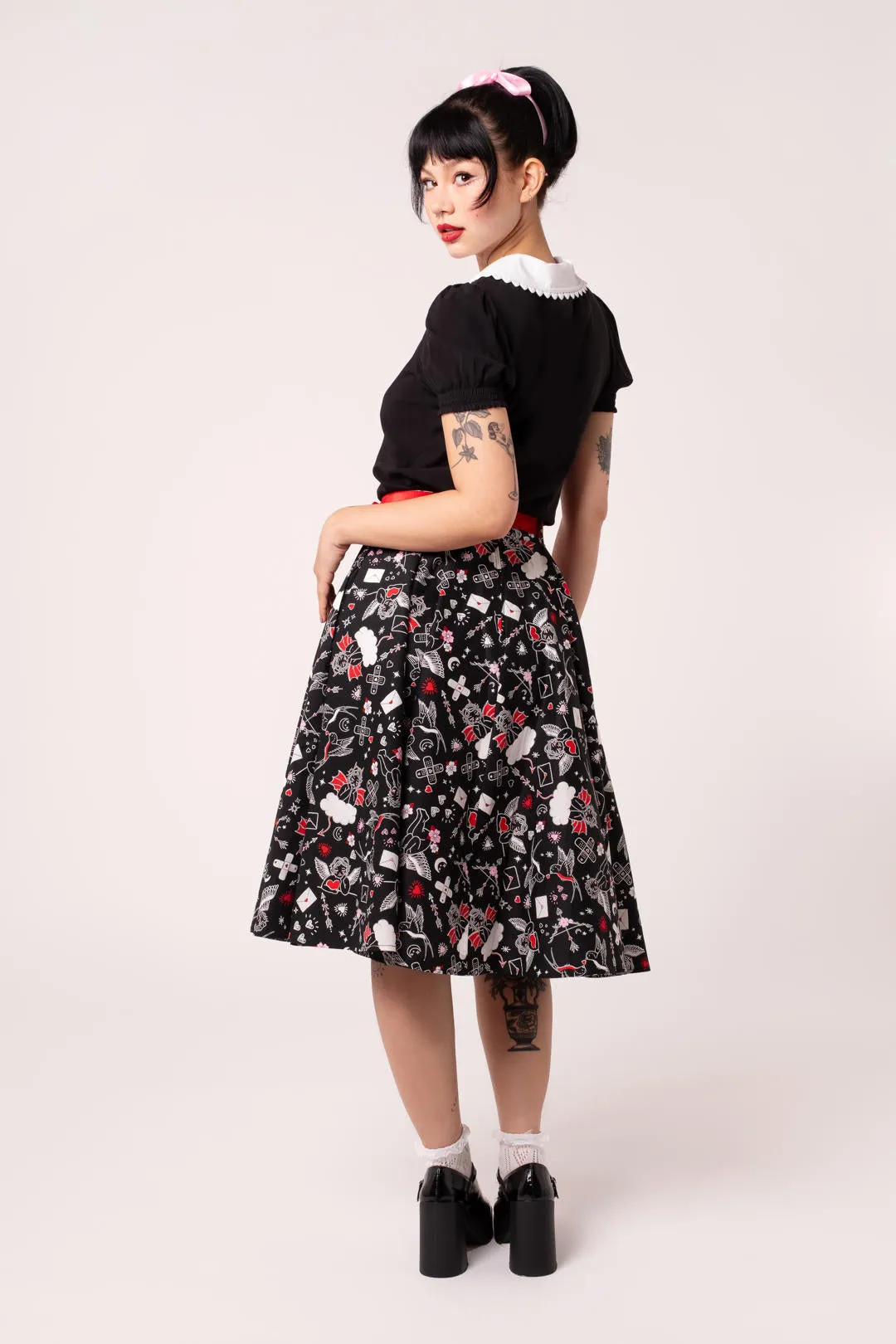Charlie Skirt sold by Hell Bunny product image thumbnail 3