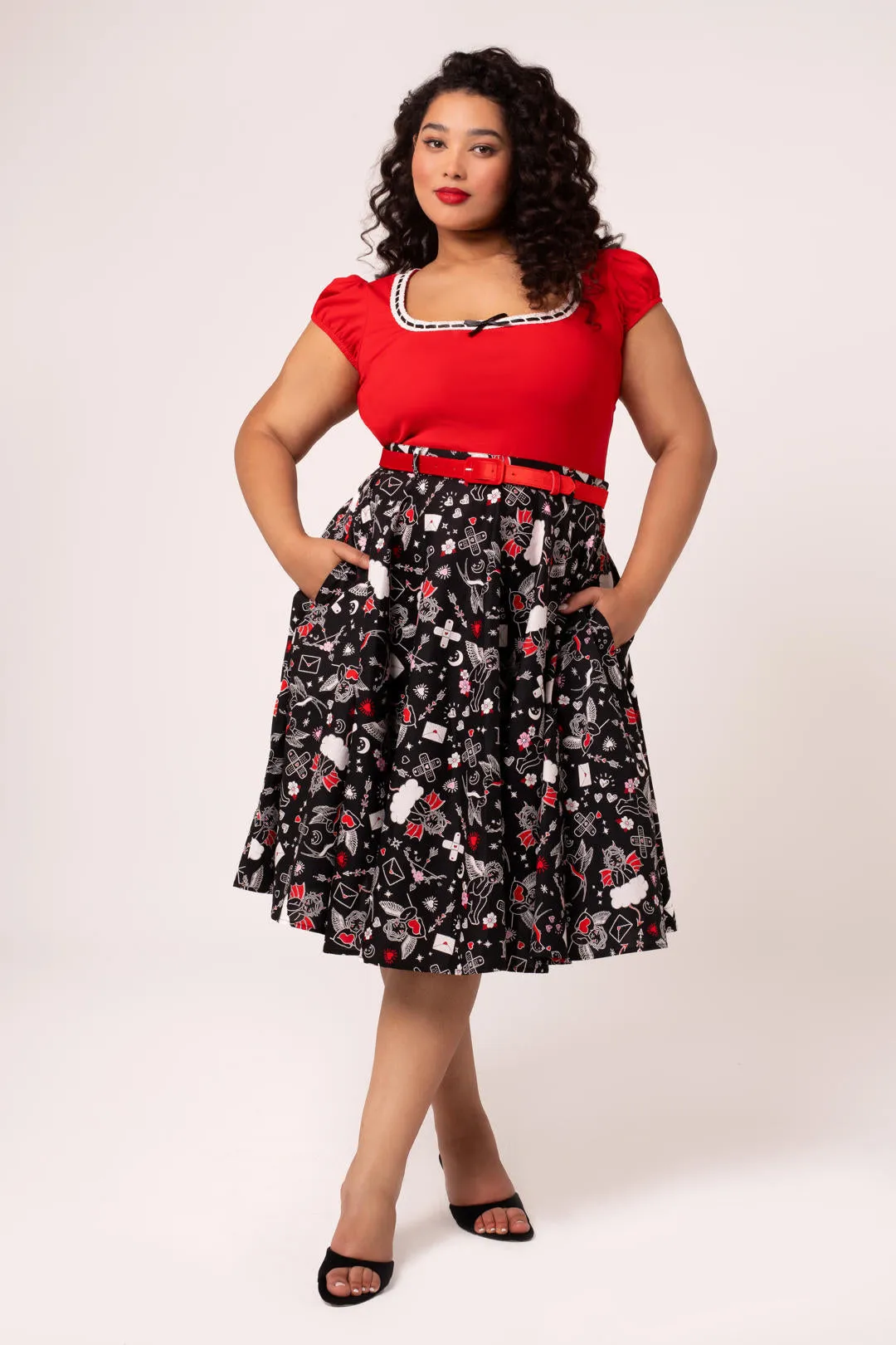 Charlie Skirt sold by Hell Bunny product image thumbnail 4