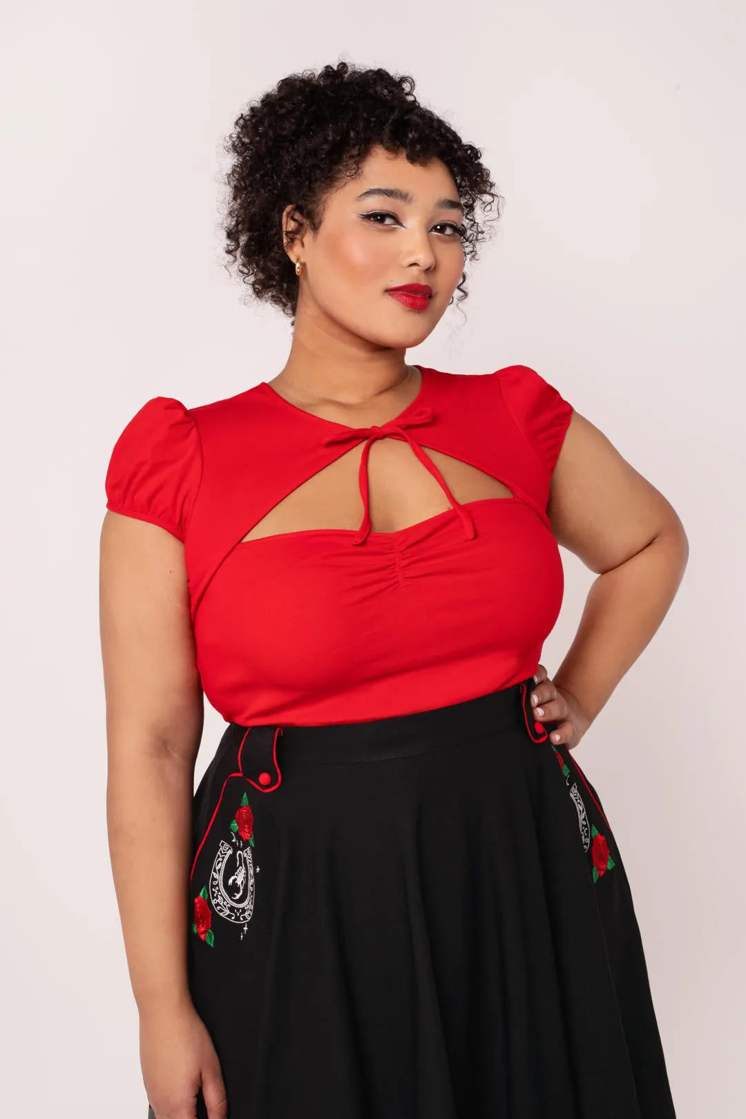Priscilla Top sold by Hell Bunny product image thumbnail 4