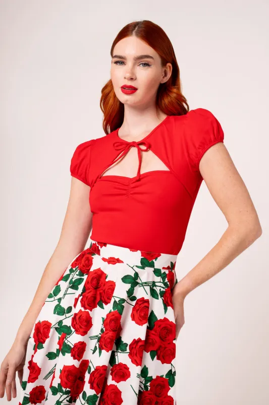 Priscilla Top made by Hell Bunny
