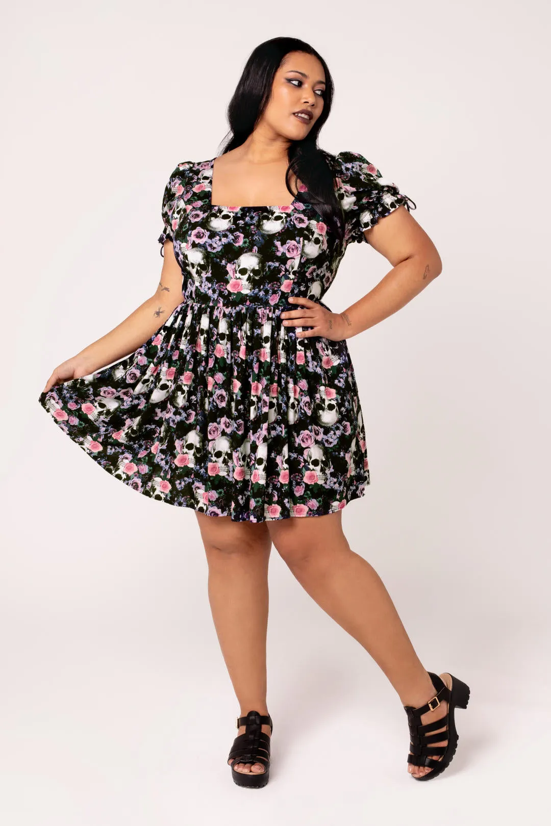 Dorian Mini Dress sold by Hell Bunny product image thumbnail 5