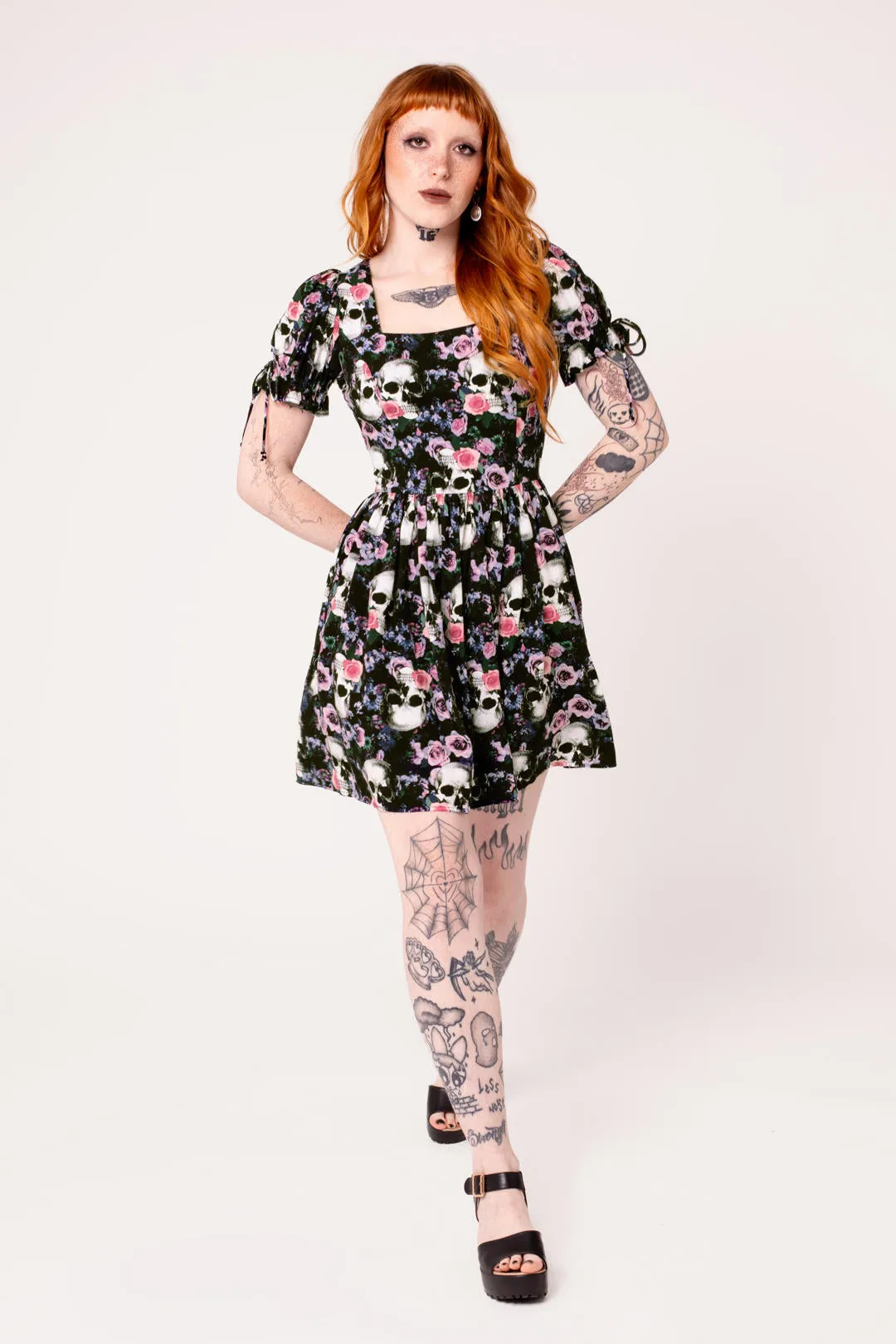 Dorian Mini Dress sold by Hell Bunny