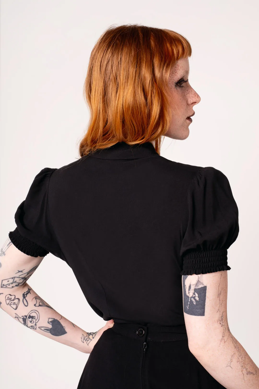 Elyse Blouse sold by Hell Bunny product image thumbnail 3