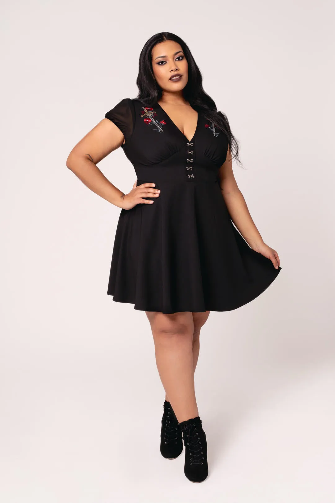 Elyse Dress sold by Hell Bunny product image thumbnail 5
