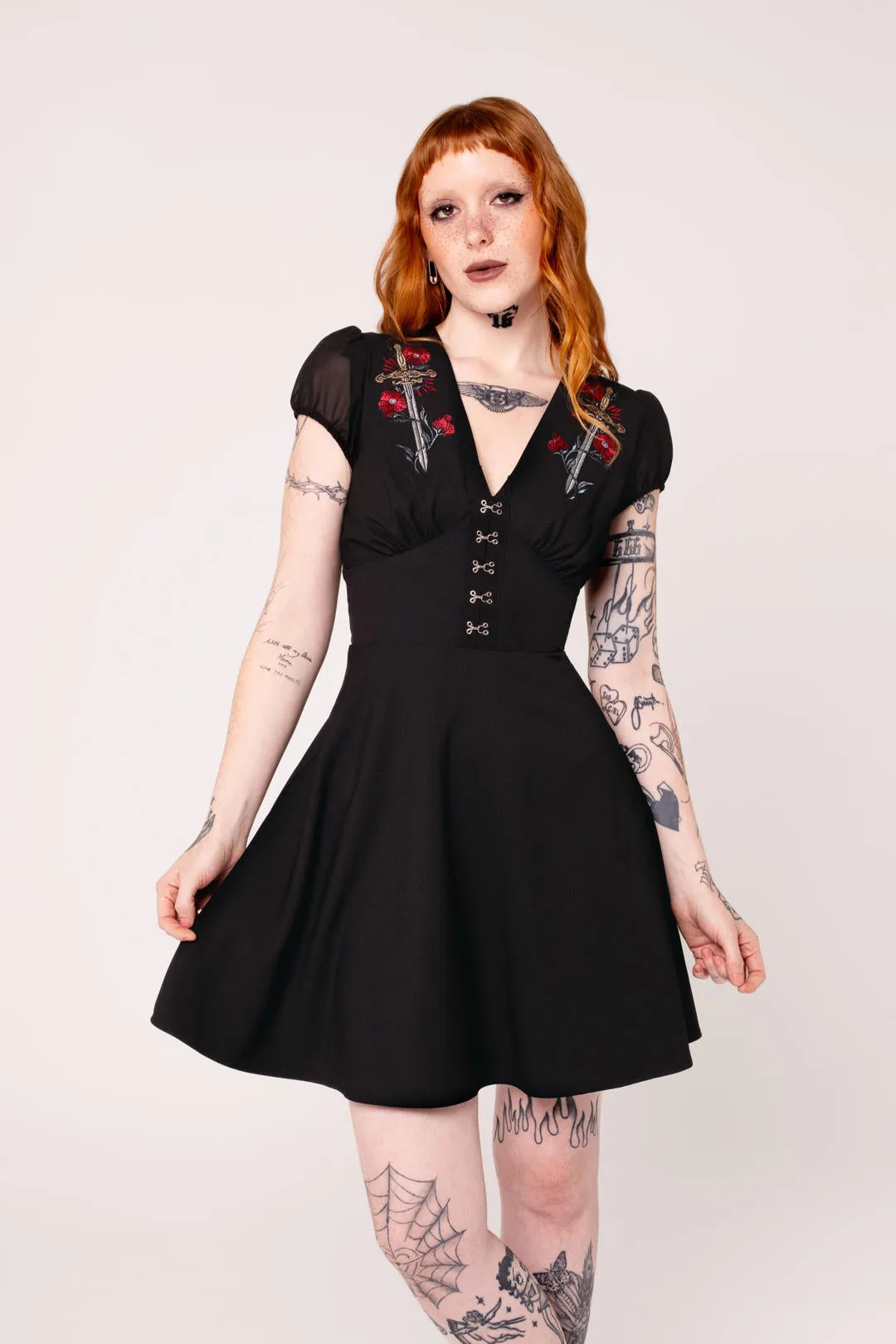 Elyse Dress sold by Hell Bunny