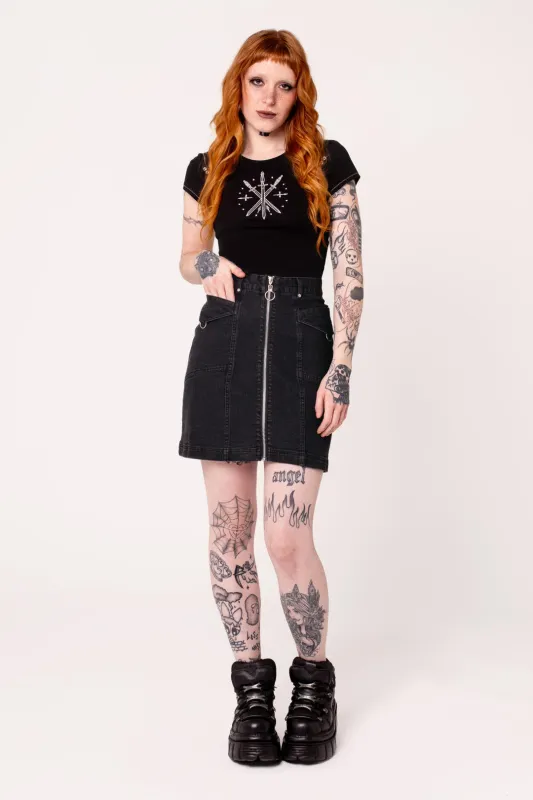 Raye Skirt made by Hell Bunny