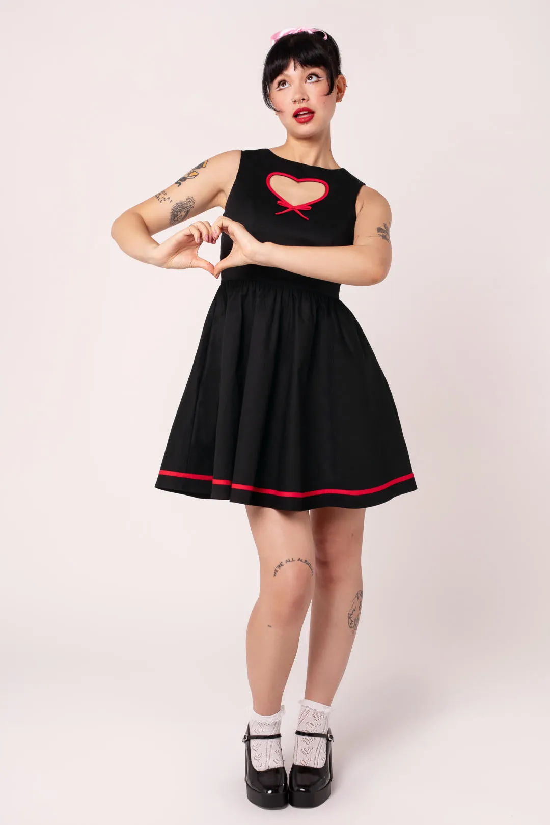 Lucie Mini Dress sold by Hell Bunny