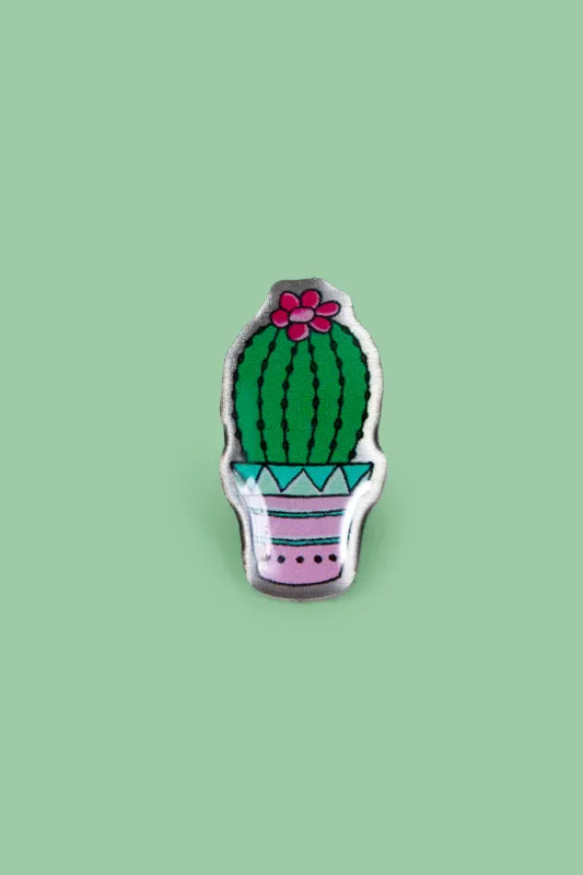 Cactus Pin made by Hell Bunny