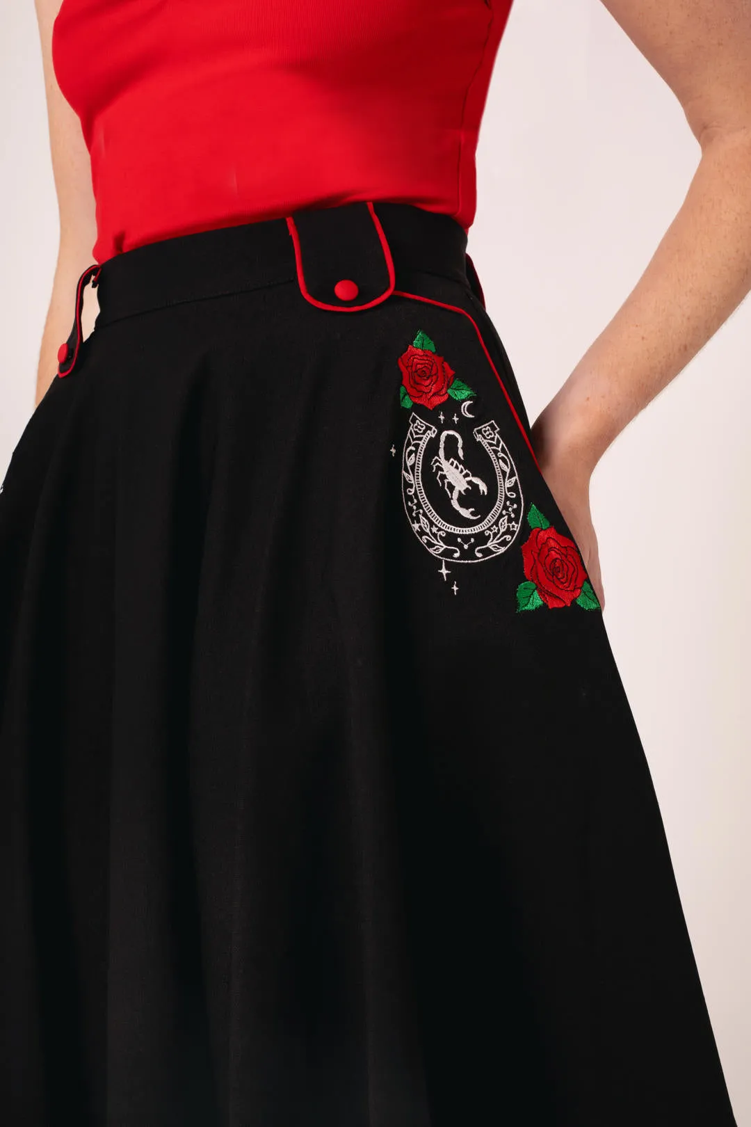 Idaho Skirt sold by Hell Bunny product image thumbnail 2