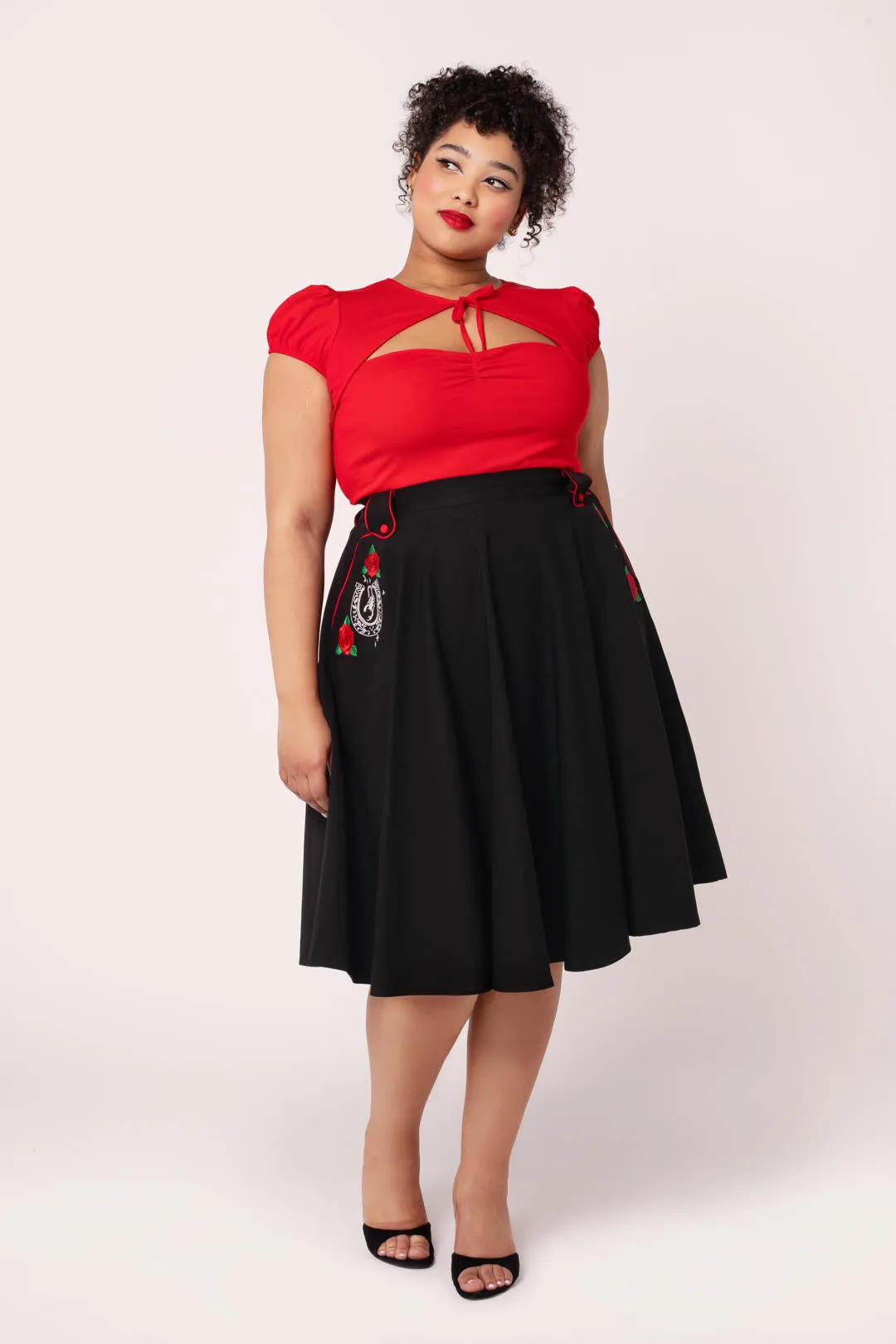Idaho Skirt sold by Hell Bunny product image thumbnail 5