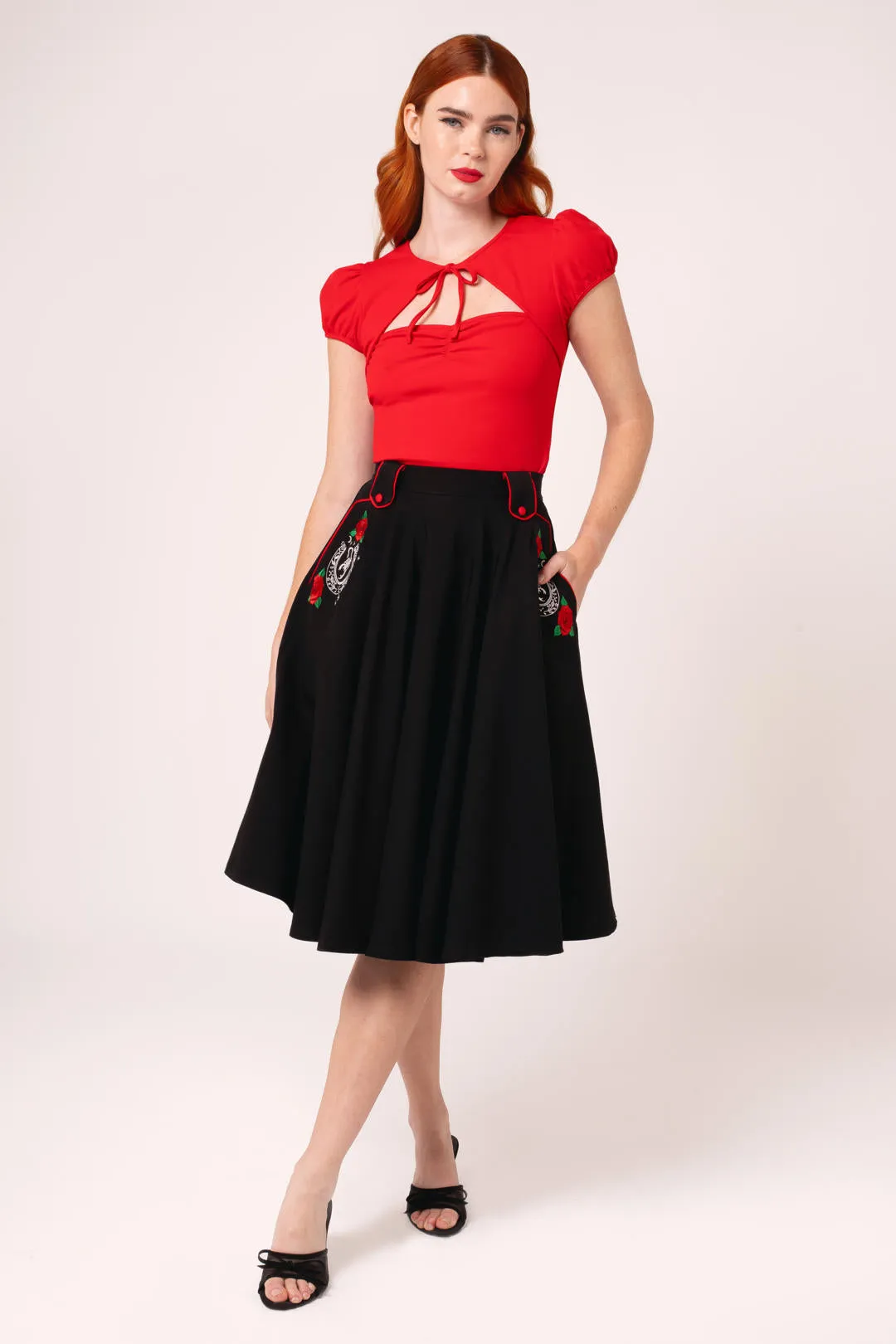 Idaho Skirt sold by Hell Bunny