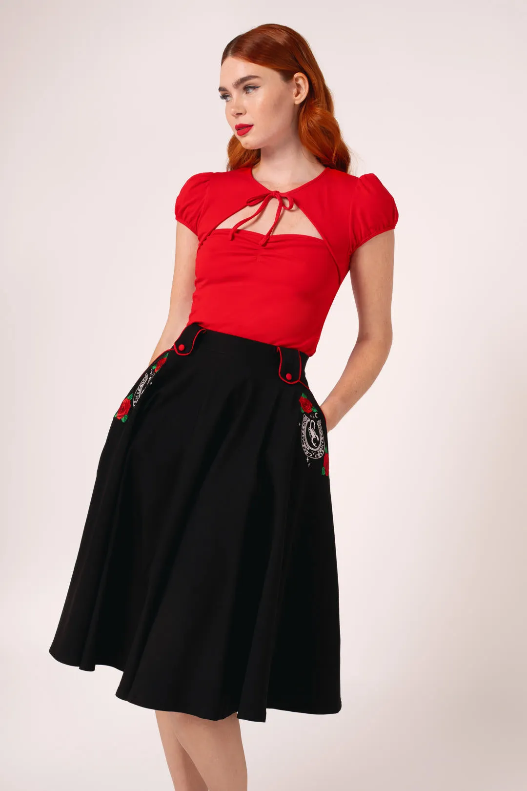 Idaho Skirt sold by Hell Bunny product image thumbnail 3