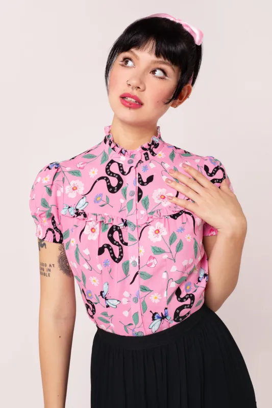 Ma Boheme Blouse sold by Hell Bunny