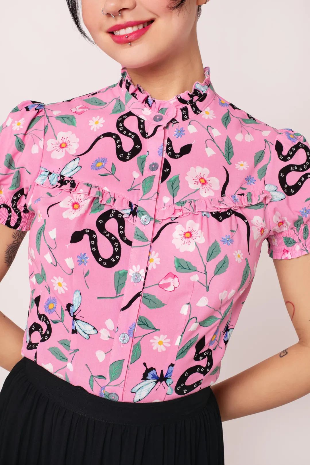 Ma Boheme Blouse sold by Hell Bunny product image thumbnail 2