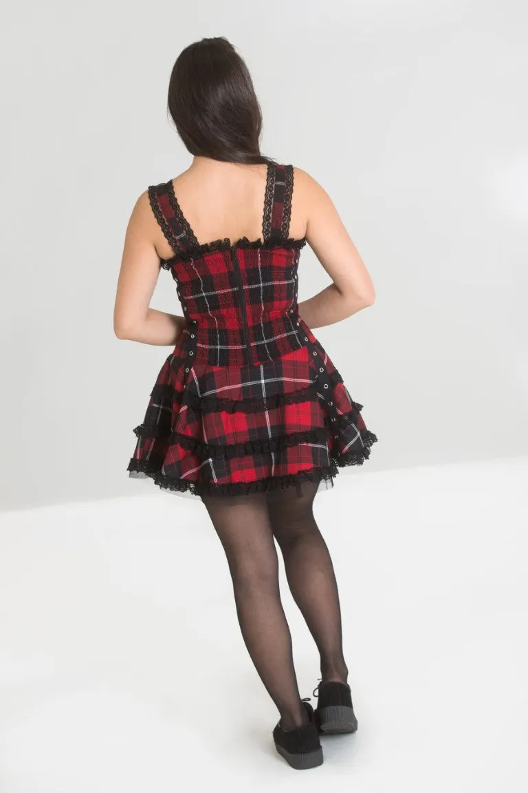 Harley Tartan Dress sold by Hell Bunny product image thumbnail 4