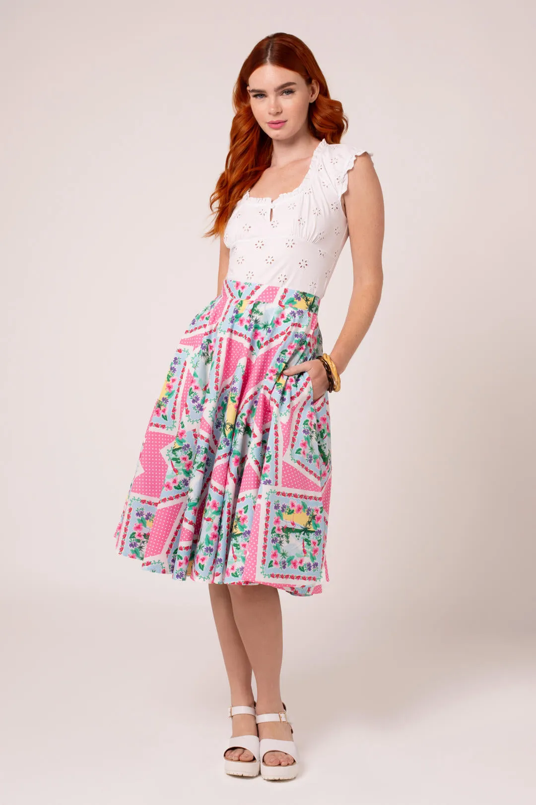 Dreamland Skirt sold by Hell Bunny
