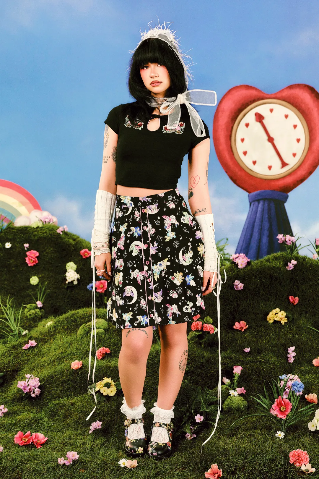 Cheer Bear Top sold by Hell Bunny product image thumbnail 3