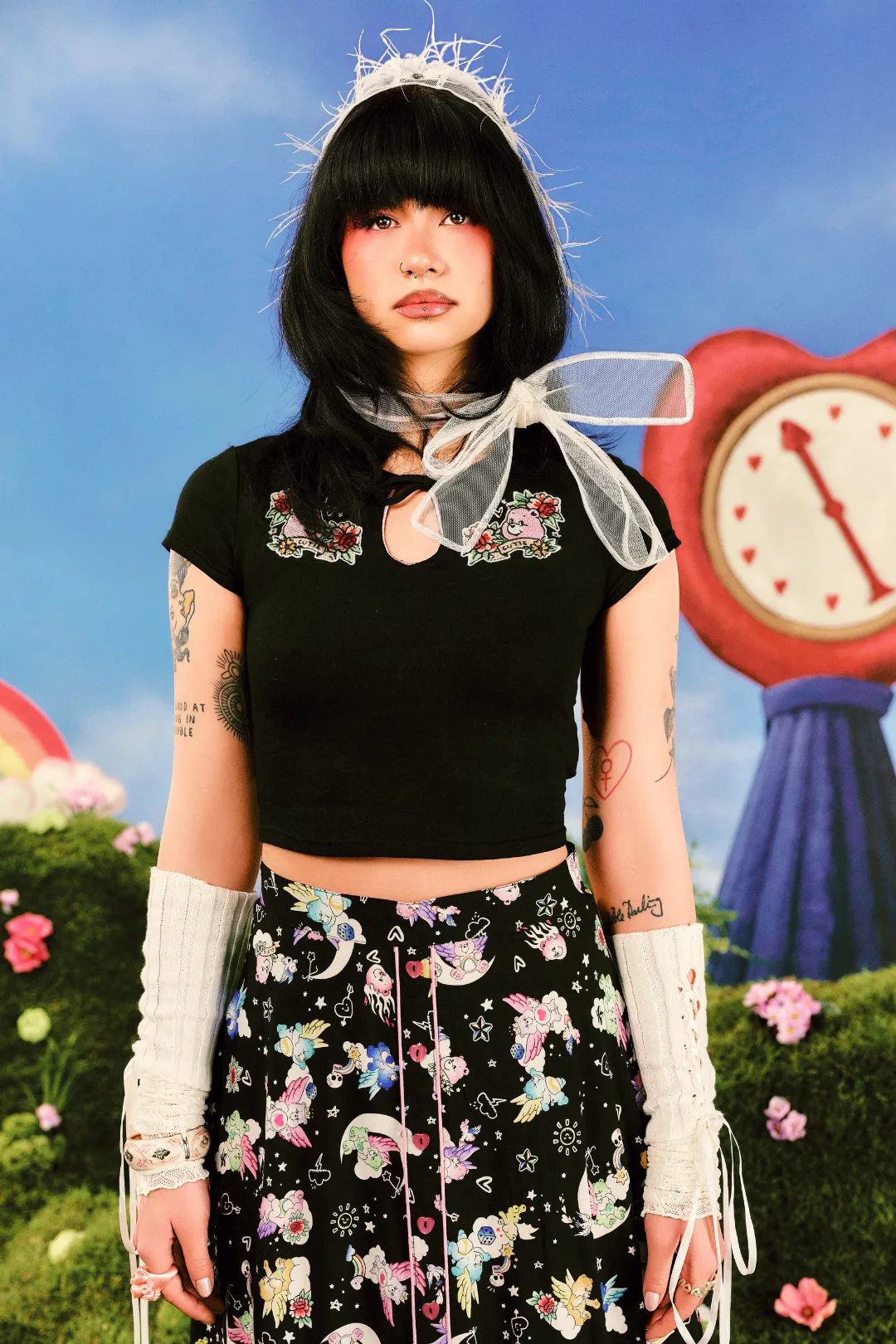 Cheer Bear Top sold by Hell Bunny