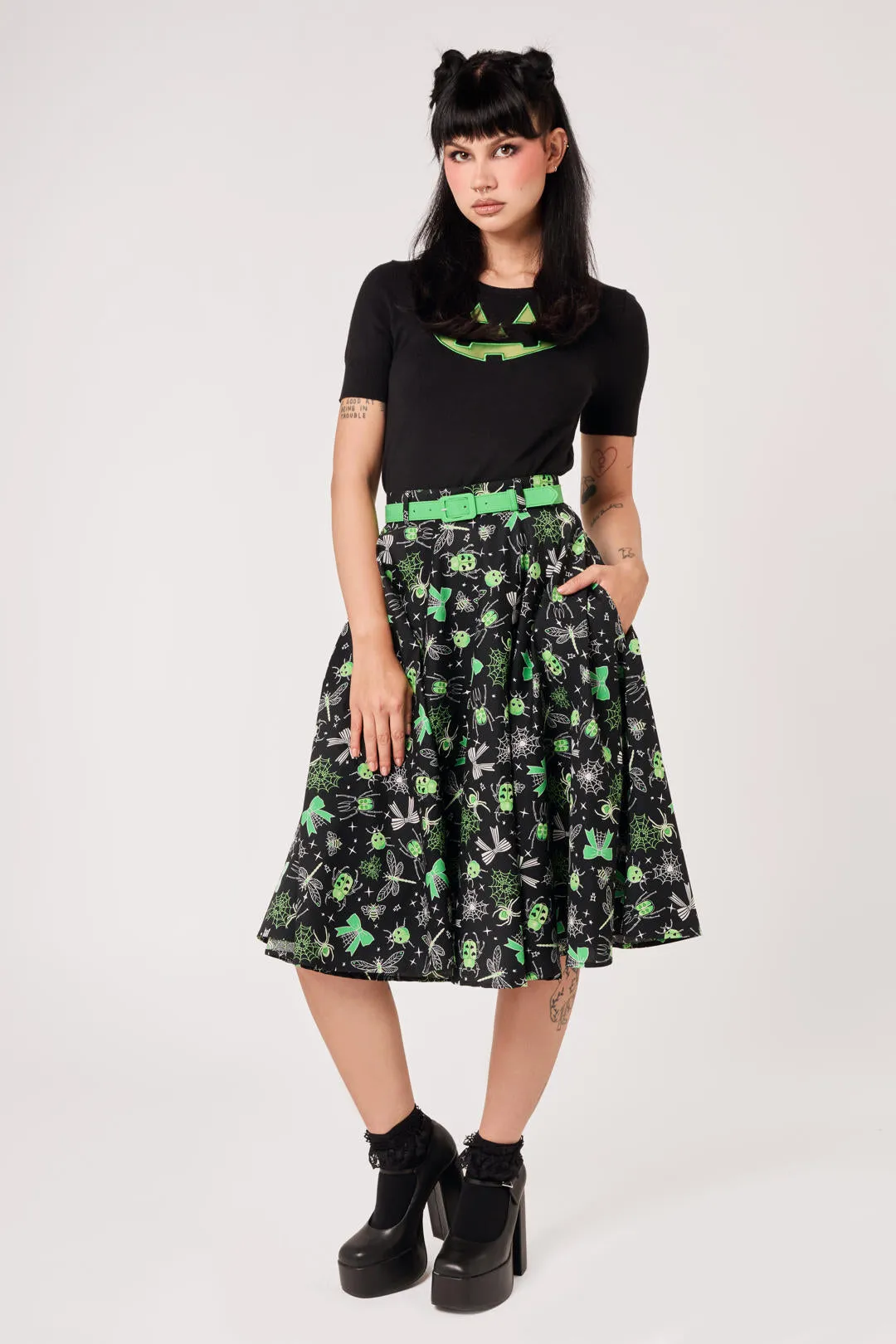 Millie Skirt sold by Hell Bunny