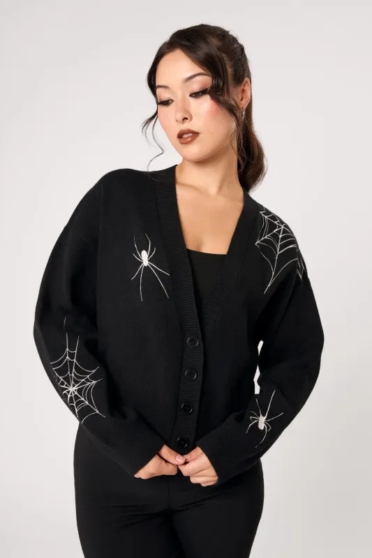 Spooked Cardigan made by Hell Bunny