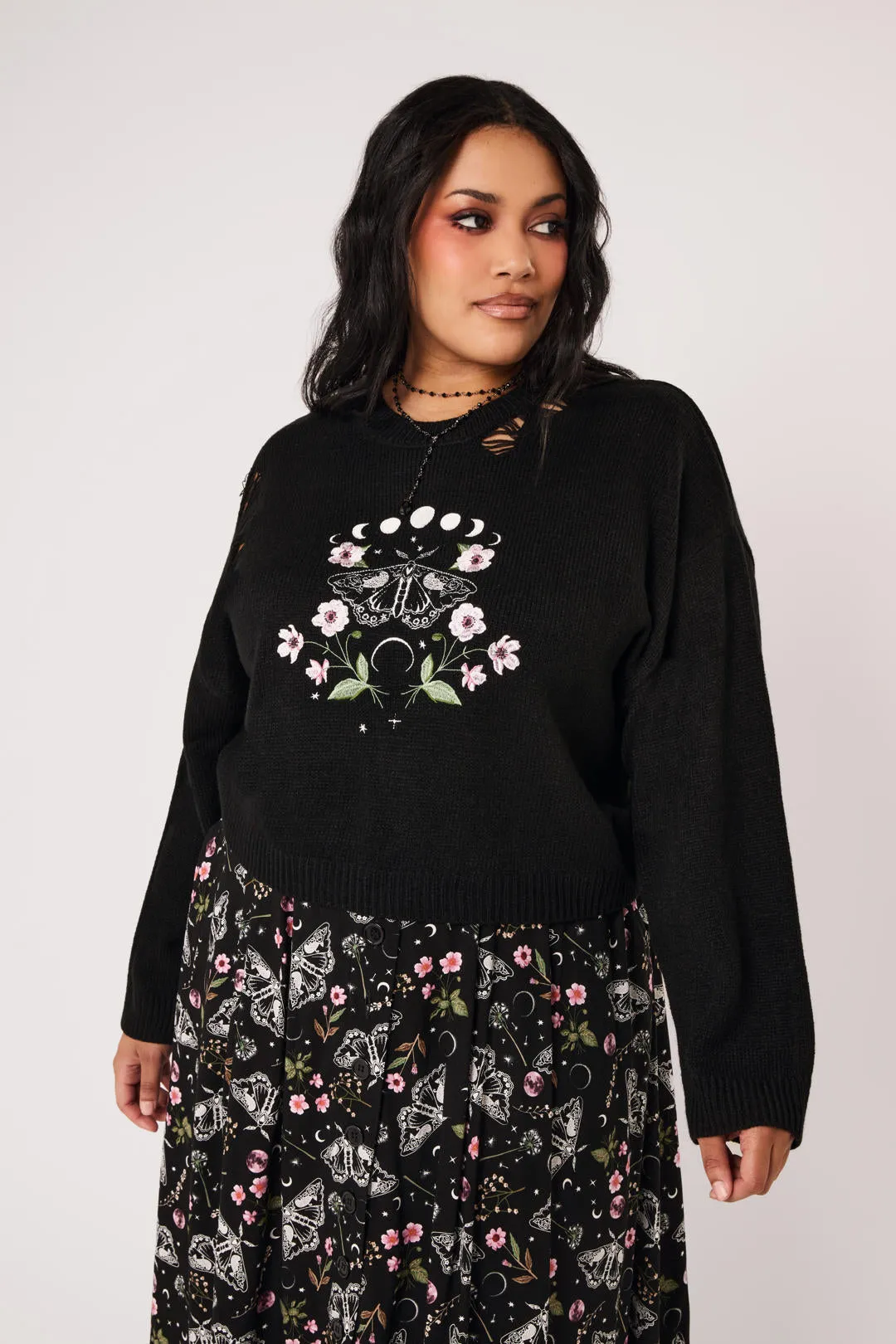 Interlude Jumper sold by Hell Bunny product image thumbnail 4