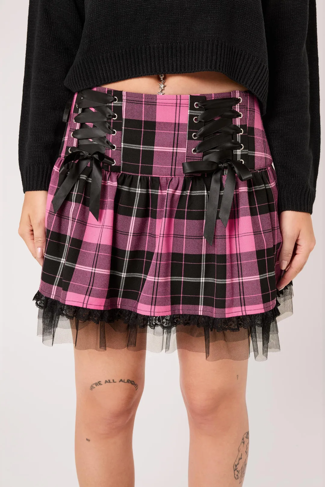 Quinzel C Skirt sold by Hell Bunny product image thumbnail 2
