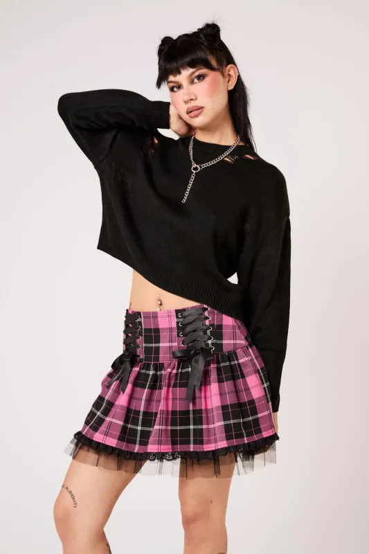 Quinzel C Skirt made by Hell Bunny