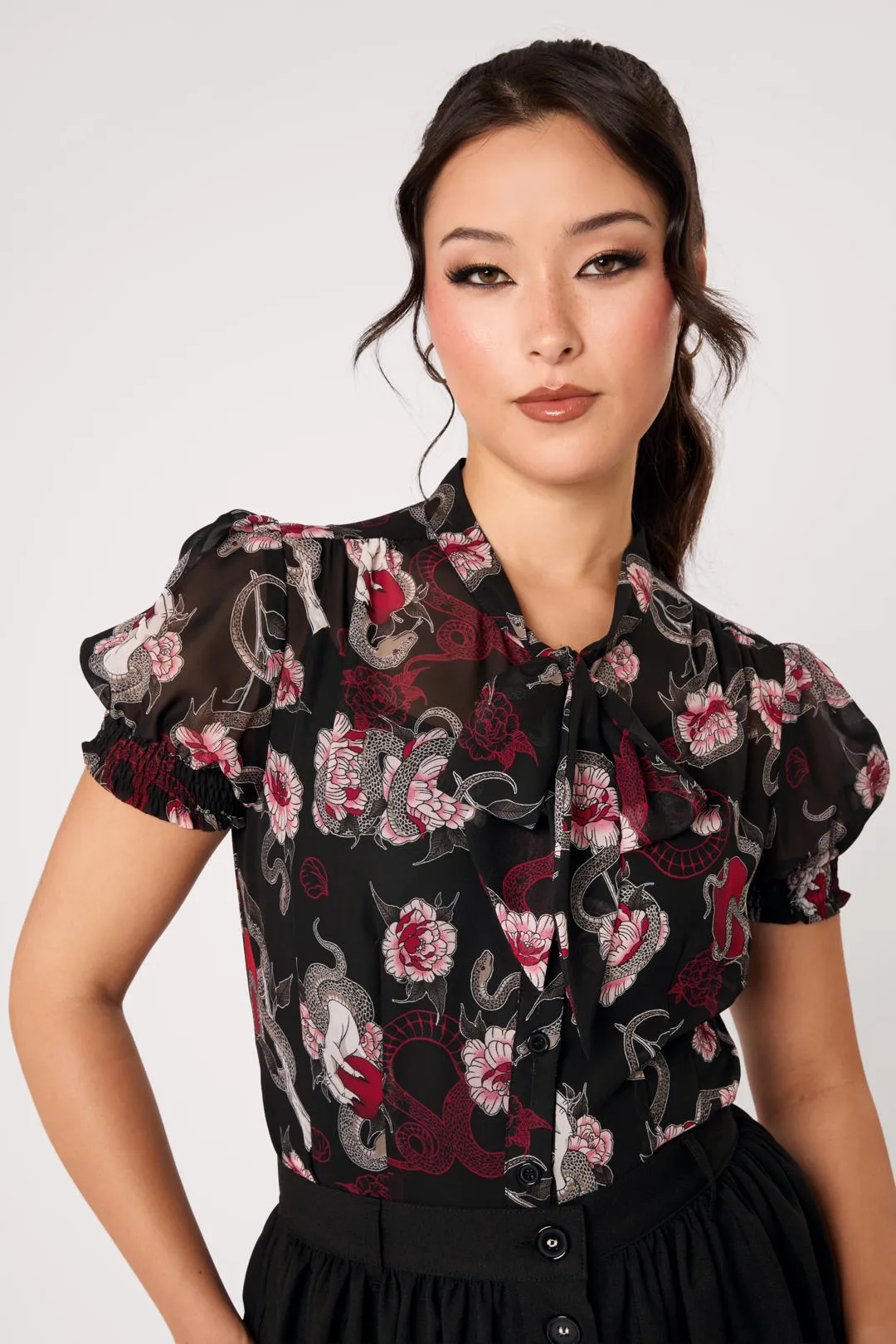 Forbidden Blouse sold by Hell Bunny product image thumbnail 2