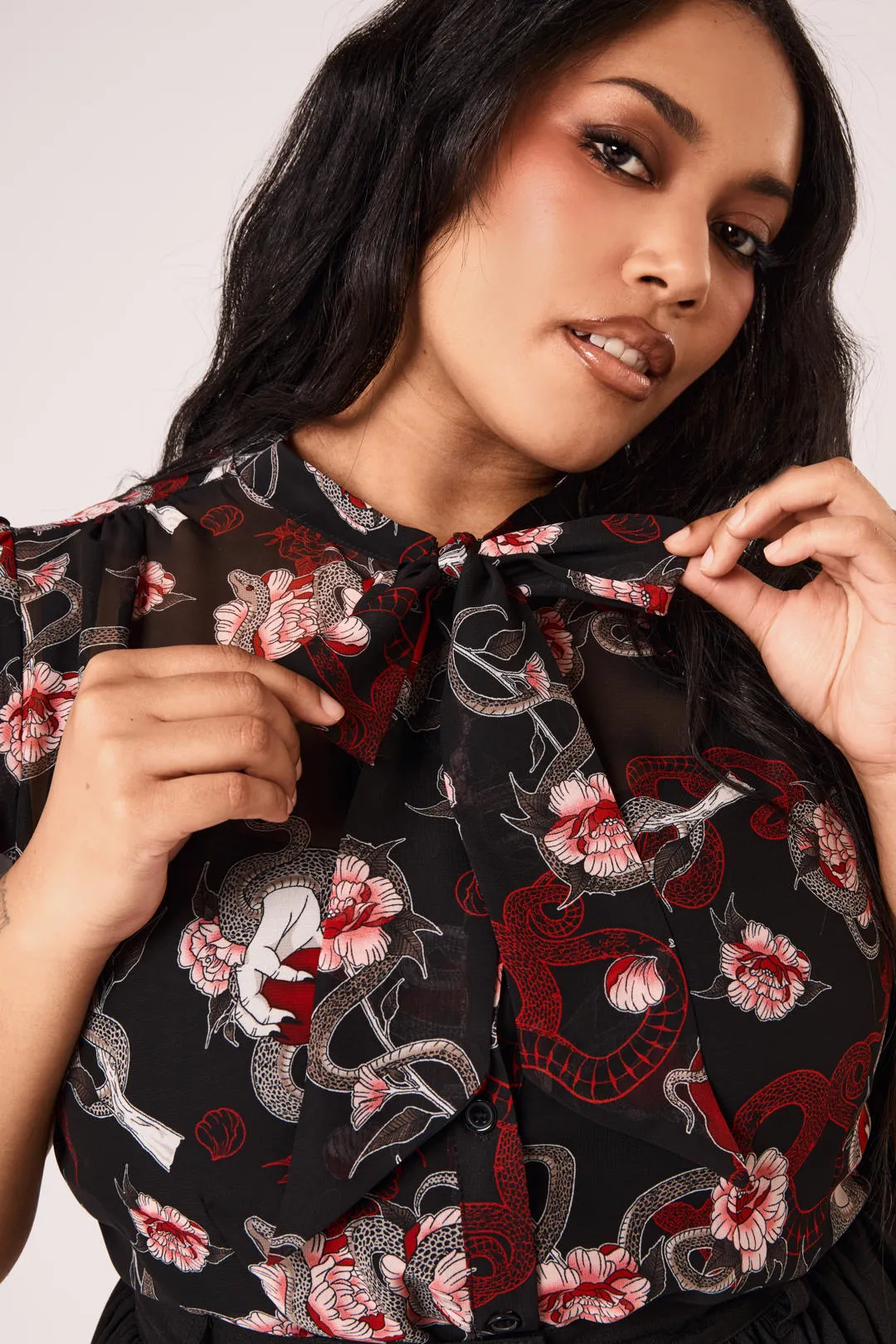 Forbidden Blouse sold by Hell Bunny product image thumbnail 5