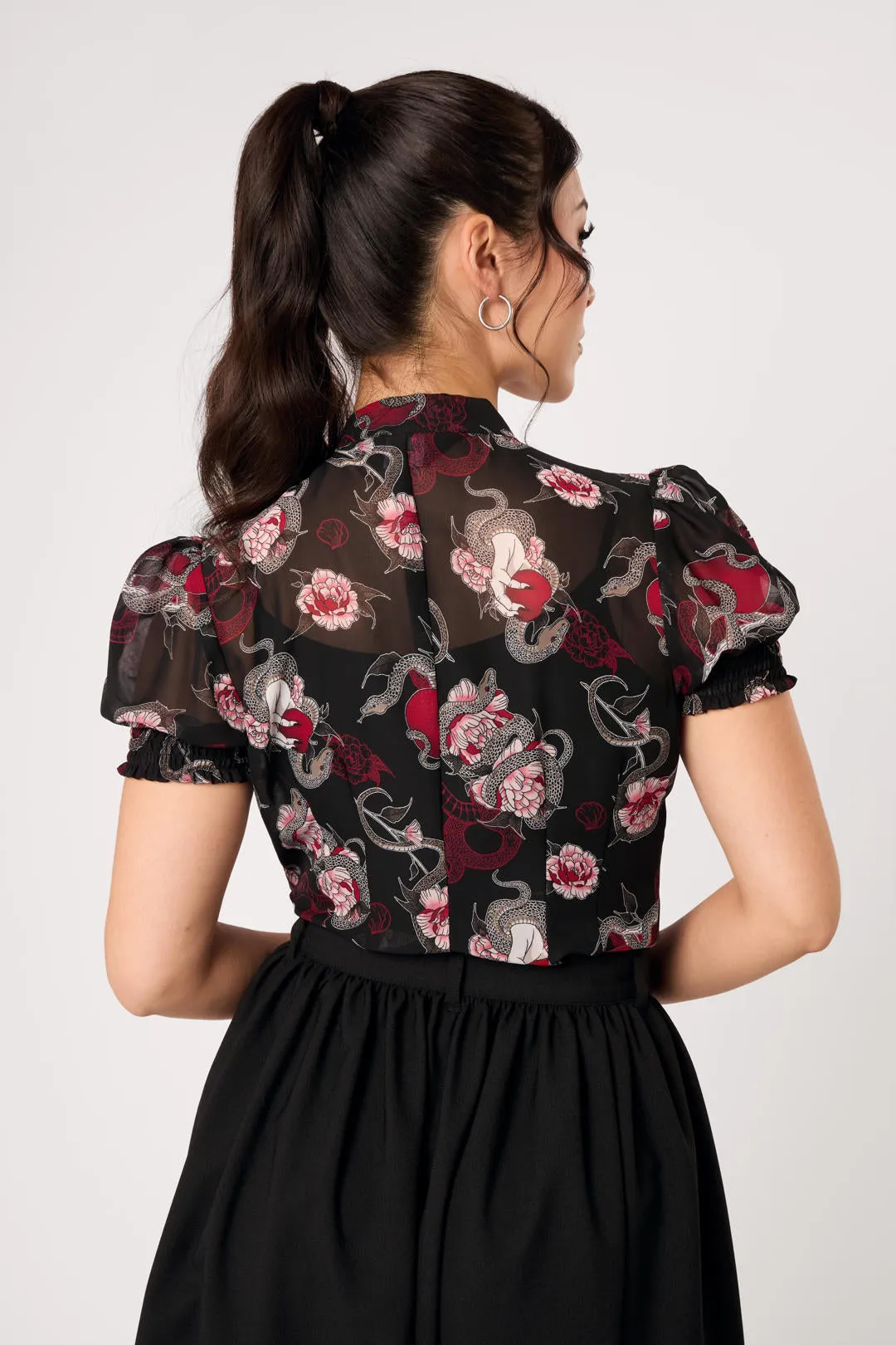 Forbidden Blouse sold by Hell Bunny product image thumbnail 3