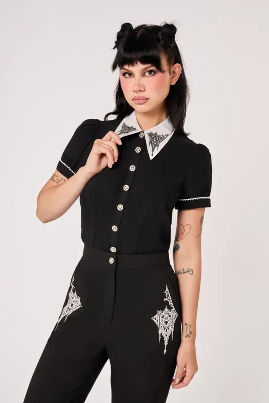 Elizabeth Blouse made by Hell Bunny