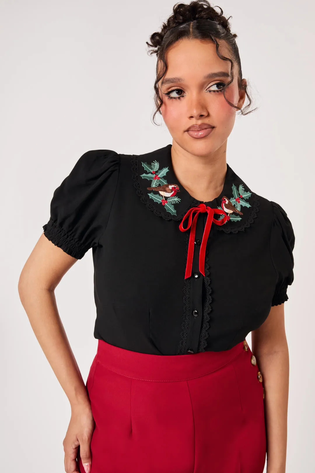 Robin Blouse sold by Hell Bunny