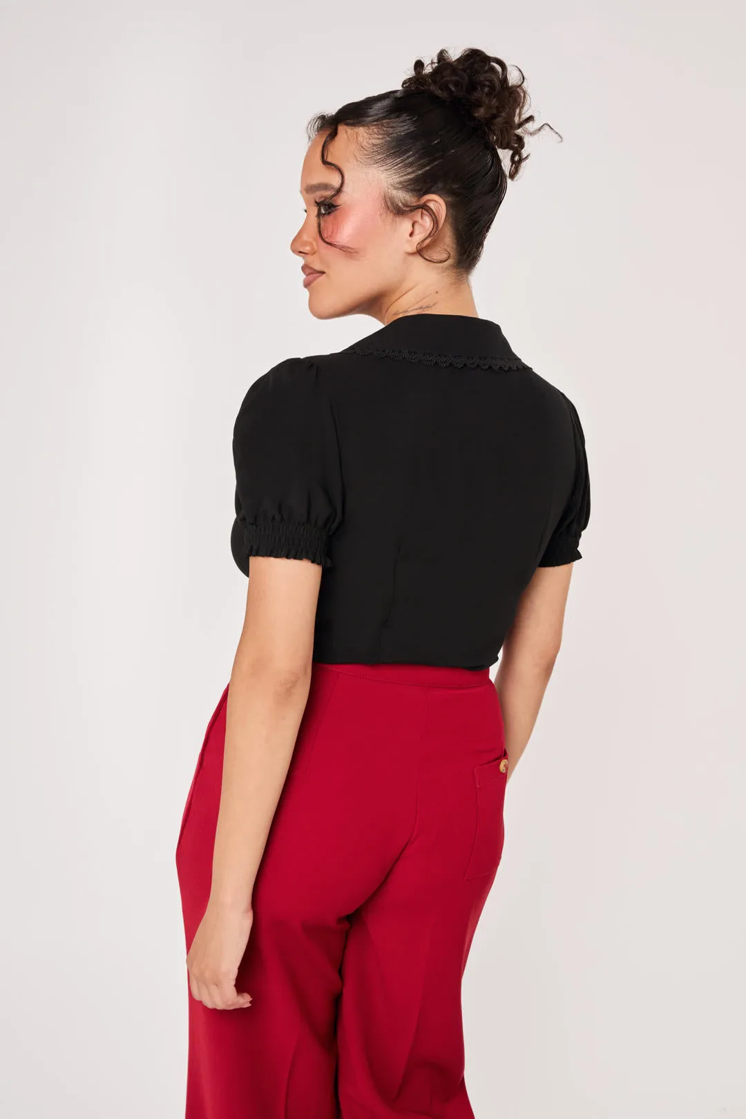Robin Blouse sold by Hell Bunny product image thumbnail 3