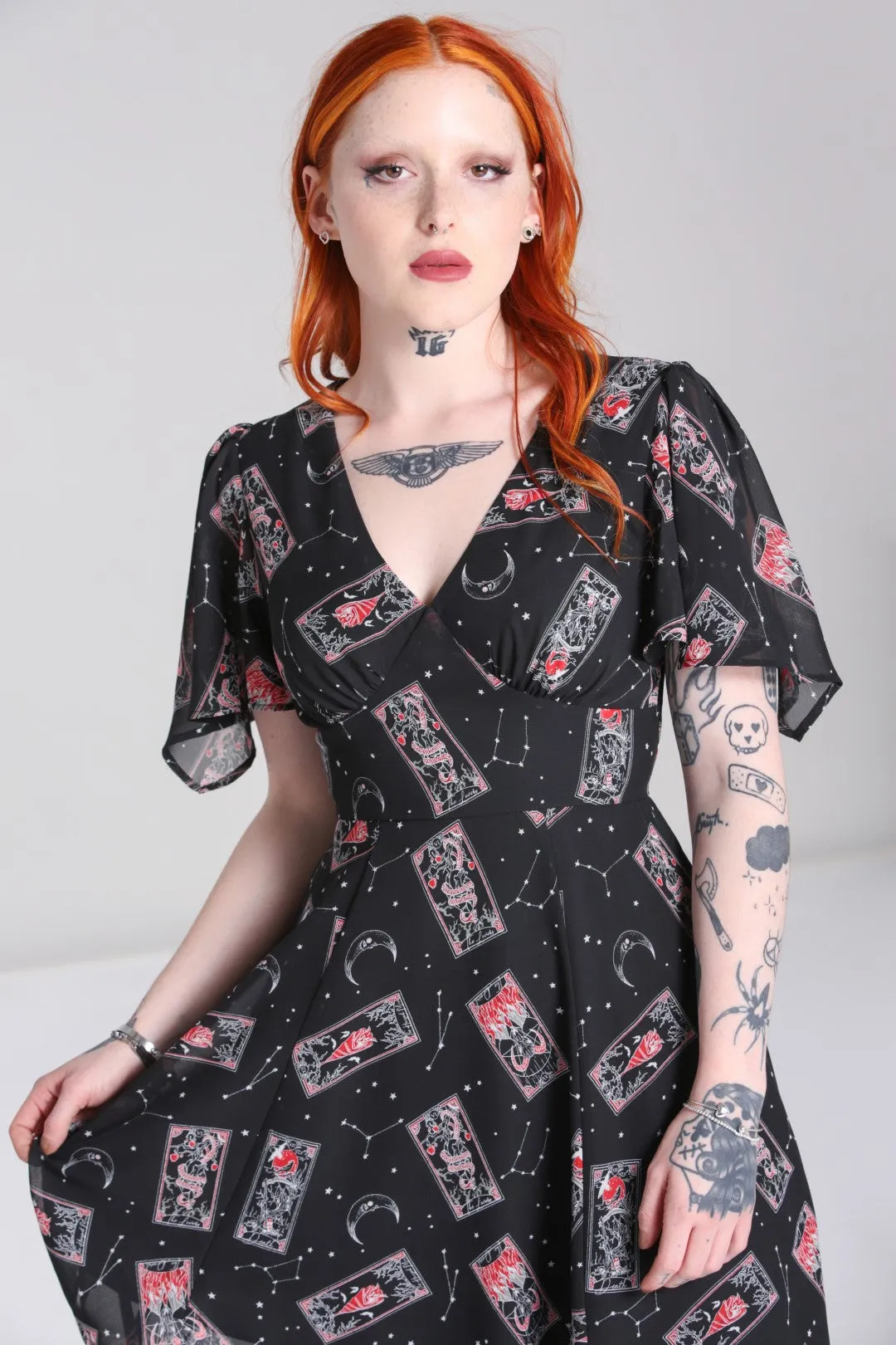 Duality Dress sold by Hell Bunny product image thumbnail 2