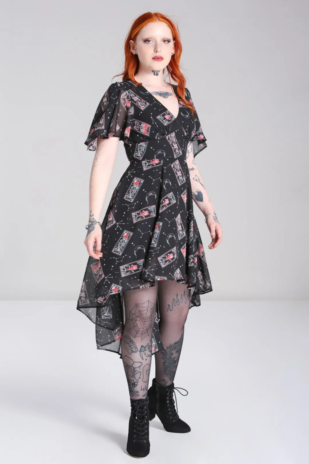 Duality Dress sold by Hell Bunny product image thumbnail 4