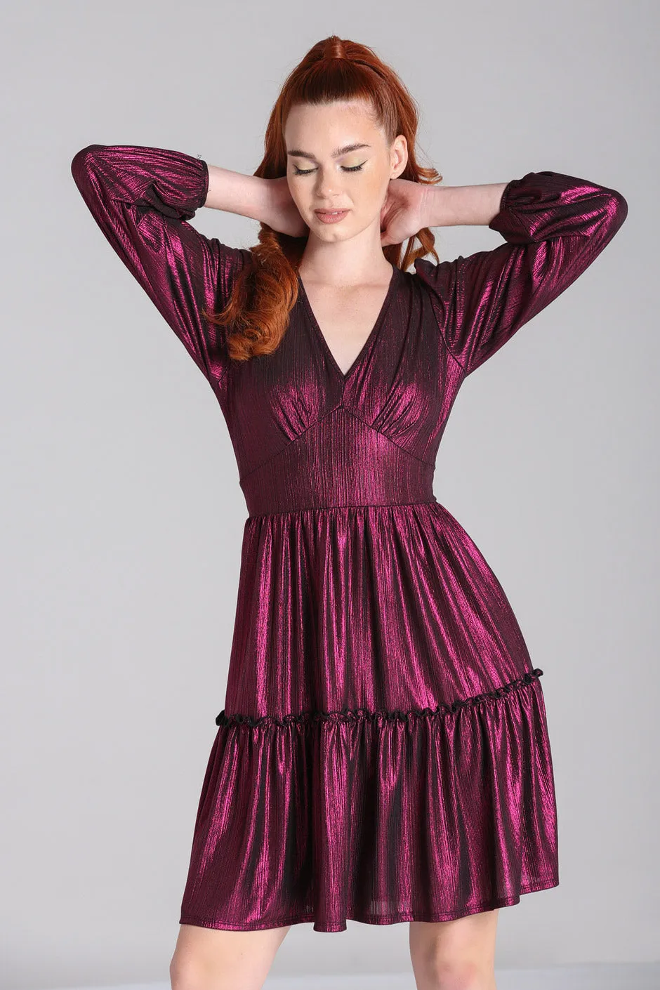 Boogie Night Dress sold by Hell Bunny product image thumbnail 3