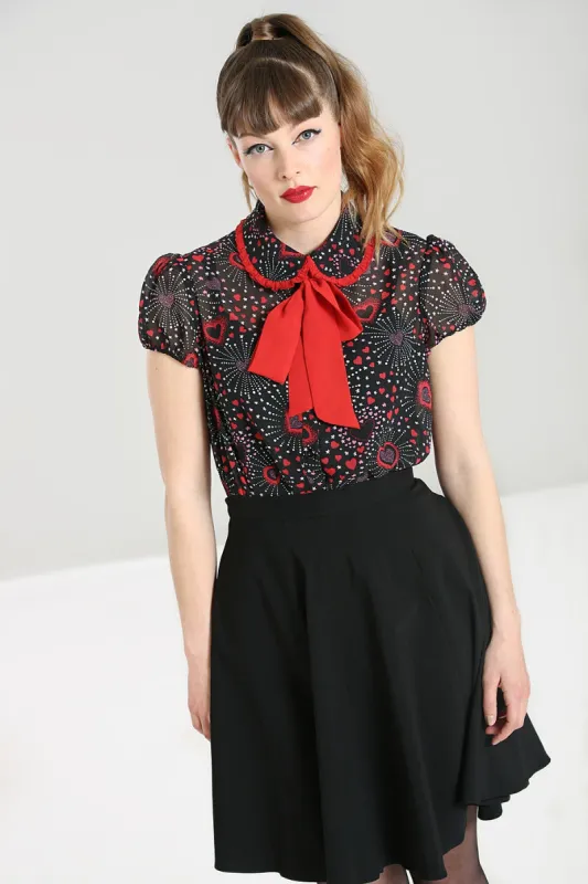 Perry Blouse sold by Hell Bunny