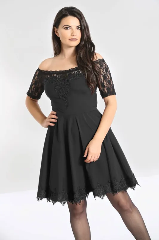 Amara Mini Dress sold by Hell Bunny