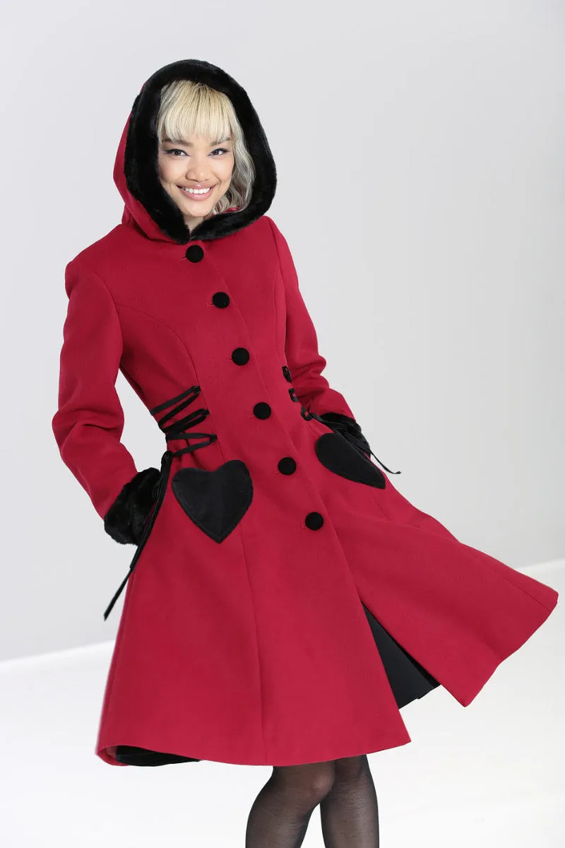 Scarlet Coat sold by Hell Bunny