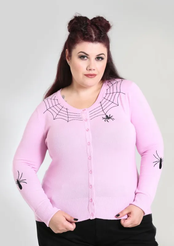 Spider Cardigan A sold by Hell Bunny