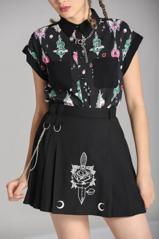 Roesia Skirt sold by Hell Bunny