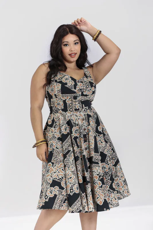 Dominique 50's Dress sold by Hell Bunny